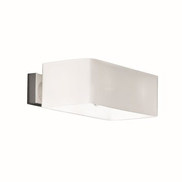 Ideallux BOX Muurlamp Wit, 2-lichts