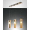 Fabas Luce Sintesi Hanglampen Nikkel glanzend, 3-lichts