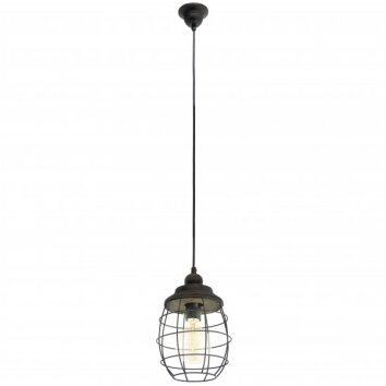 Eglo VINTAGE Hanger Bruin, 1-licht