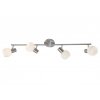 Brilliant Tiara Spotbalk plafond Wit, 4-lichts