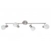 Brilliant Tiara Spotbalk plafond Wit, 4-lichts