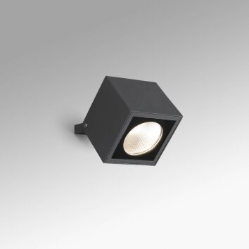 Faro Barcelona Oko Spotlamp Grijs, 1-licht