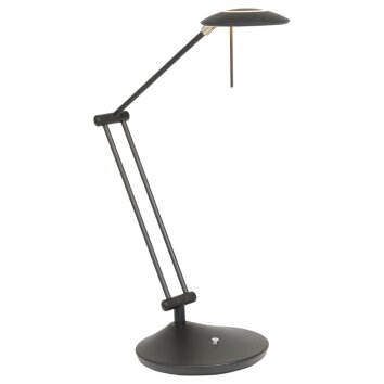 Steinhauer Zodiac Tafellamp LED Zwart, 3-lichts