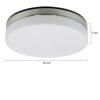 Steinhauer Ceiling and Wall Plafondlamp LED roestvrij staal, 1-licht