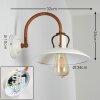 Ramvik Wandlamp Beige, Roest, 1-licht