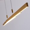 Airolo Hanglamp LED Messing, 3-lichts