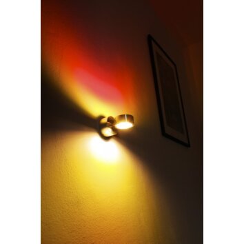 Indore Muurlamp LED Aluminium, 2-lichts