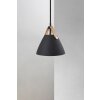 Design For The People by Nordlux Strap Hanglamp Zwart, 1-licht