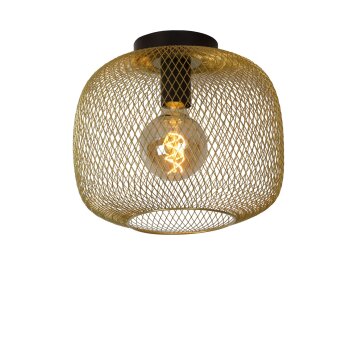 Lucide MESH Plafondlamp Goud, 1-licht