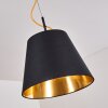 Saillon Hanglamp Zwart, 1-licht