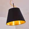 Saillon Hanglamp Zwart, 1-licht