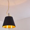 Saillon Hanglamp Zwart, 1-licht