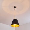 Saillon Hanglamp Zwart, 1-licht