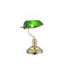 Globo ANTIQUE Tafellamp Groen, 1-licht