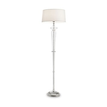 Ideallux FORCOLA Staande lamp Chroom, Transparant, Helder, 1-licht