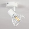 Holbol Plafondlamp Wit, 1-licht