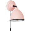 Brilliant Telio Wandlamp Roze, 1-licht