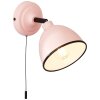 Brilliant Telio Wandlamp Roze, 1-licht