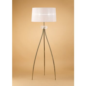 Mantra LOEWE Staande lamp Bruin, 3-lichts