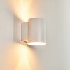 Letsbo Muurlamp Wit, 1-licht