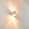 Letsbo Muurlamp Wit, 1-licht