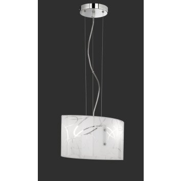 Trio SPIRELLI Hanglamp Wit, 2-lichts