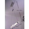 Mantra Sahara Hanger LED Chroom, 1-licht