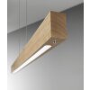 Fabas Luce Badia Hanglamp LED Hout licht, 1-licht