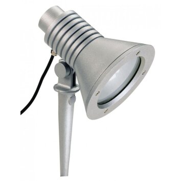 Albert 2183 Tuinspot Zilver, 1-licht