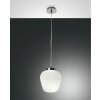 Fabas Luce Cora Hanglampen Chroom, 1-licht