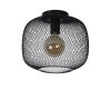 Lucide MESH Plafondlamp Zwart, 1-licht