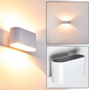 Dapp Muurlamp Wit, 1-licht