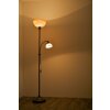 Wofi LACCHINO Staande lamp Bruin, Donkerbruin, Roest, 2-lichts