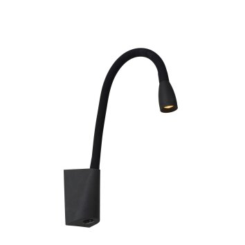 Lucide GALEN-LED Bedlamp Zwart, 1-licht