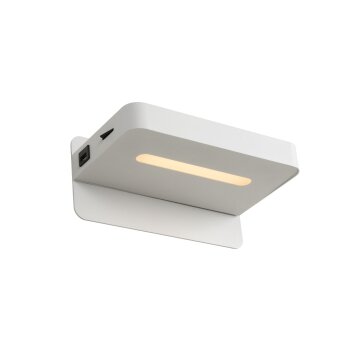 Lucide ATKIN Muurlamp LED Wit, 1-licht