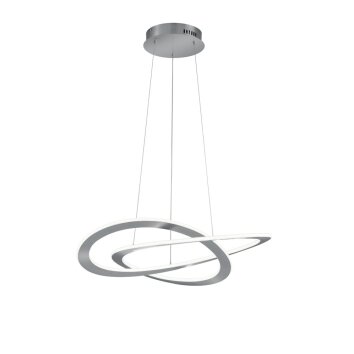 Trio OAKLAND Hanglamp LED Nikkel mat, 1-licht