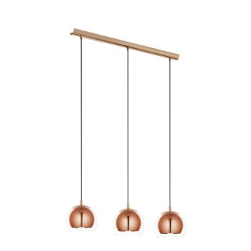 Eglo ROCAMAR Hanglamp Koperkleurig, 3-lichts