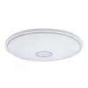 Globo CONNOR Plafondlamp LED Wit, 1-licht, Afstandsbediening