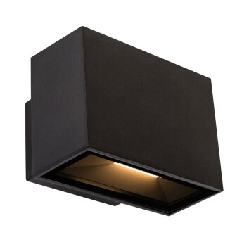 KS Verlichting Segment Muurlamp LED Zwart, 2-lichts