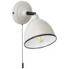 Brilliant Telio Wandlamp Grijs, 1-licht