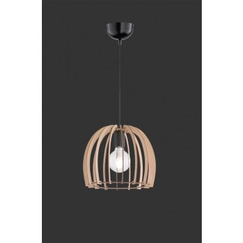 Reality WOOD Hanglamp Hout licht, 1-licht