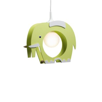 Elobra ELEFANT Hanglamp Groen, 1-licht