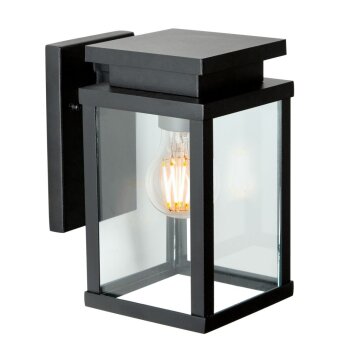 KS Verlichting Jersey Muurlamp Zwart, 1-licht