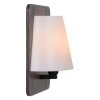 Lucide IDAHO Muurlamp Grijs, 1-licht