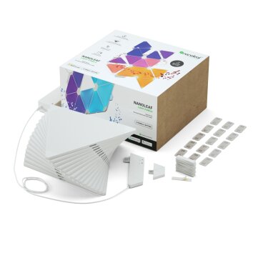 nanoleaf Rhythm Starter Kit Muurlamp LED Wit, 1-licht, Afstandsbediening, Kleurwisselaar