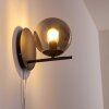 Hogatza Wandlamp Zwart, 1-licht