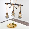 Bangui Hanglamp Bruin, Zwart, 3-lichts