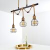 Bangui Hanglamp Bruin, Zwart, 3-lichts