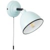 Brilliant Telio Wandlamp Blauw, 1-licht