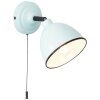 Brilliant Telio Wandlamp Blauw, 1-licht